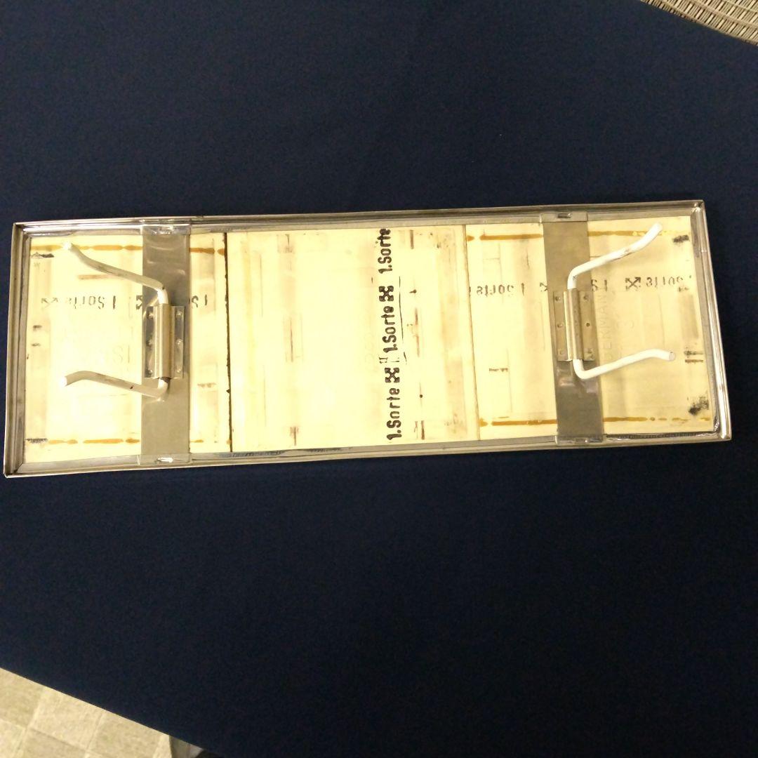 ☆期間限定特価！【ヴィンテージ ドイツ製 グリーン タイル /折り畳み式】