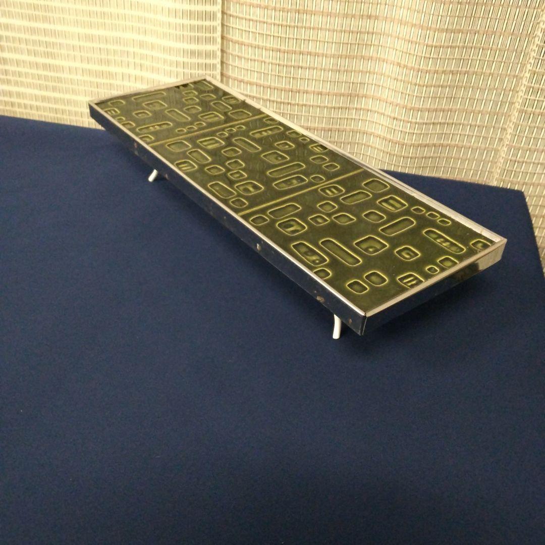 ☆期間限定特価！【ヴィンテージ ドイツ製 グリーン タイル /折り畳み式】