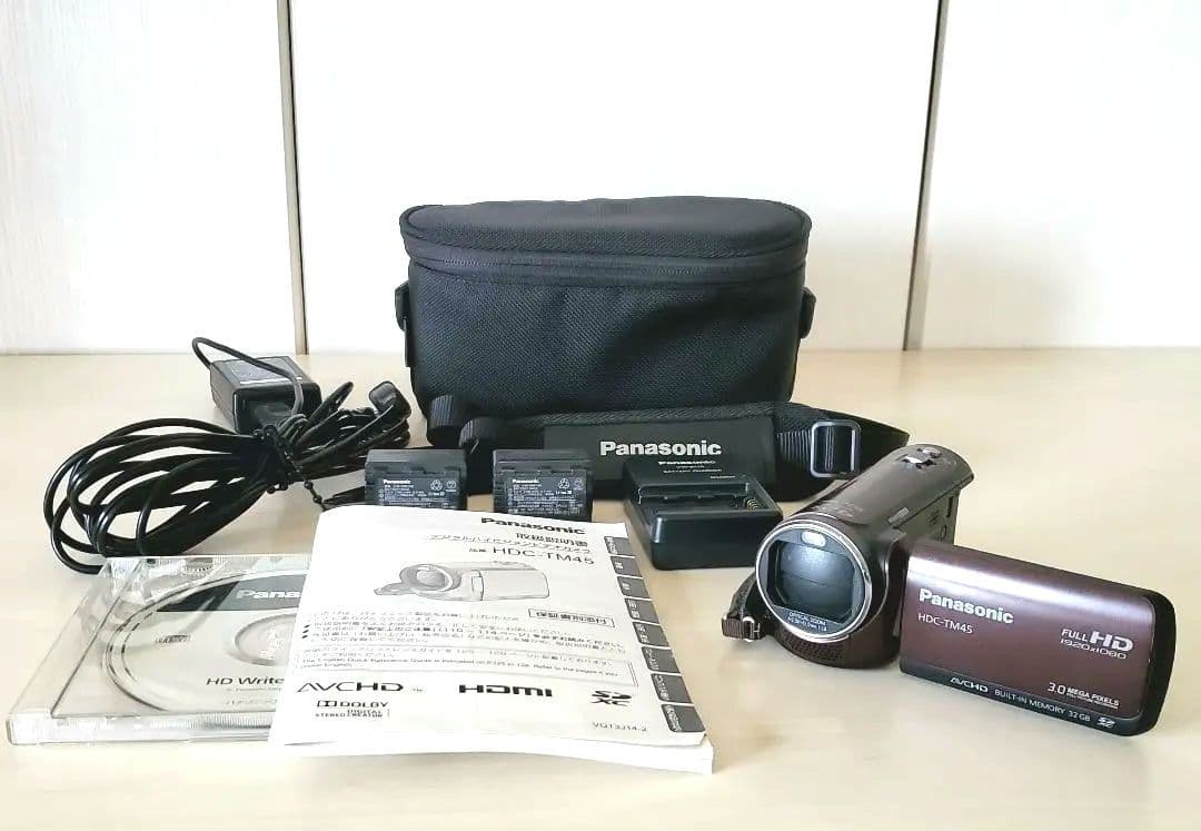 Panasonic★デジタルハイビジョンビデオカメラ★HDC-TM45★動作確認