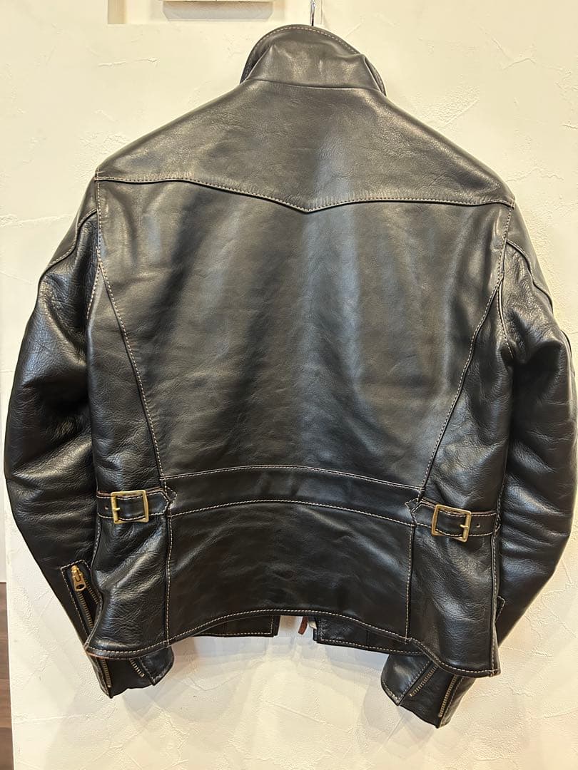 フラットヘッドヘッド　革ジャン