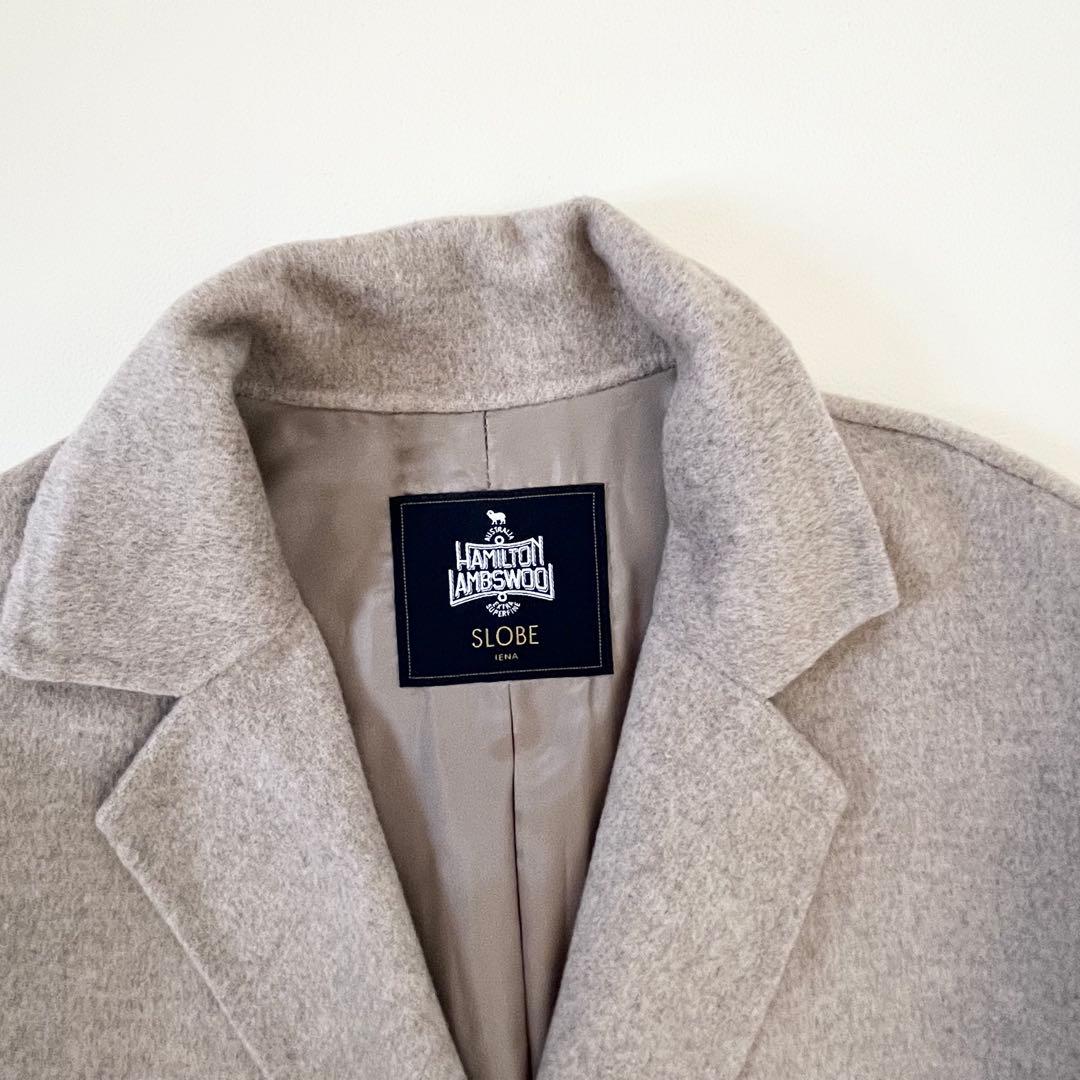 スローブイエナ HAMILTON ロング コート ダブルフェイス