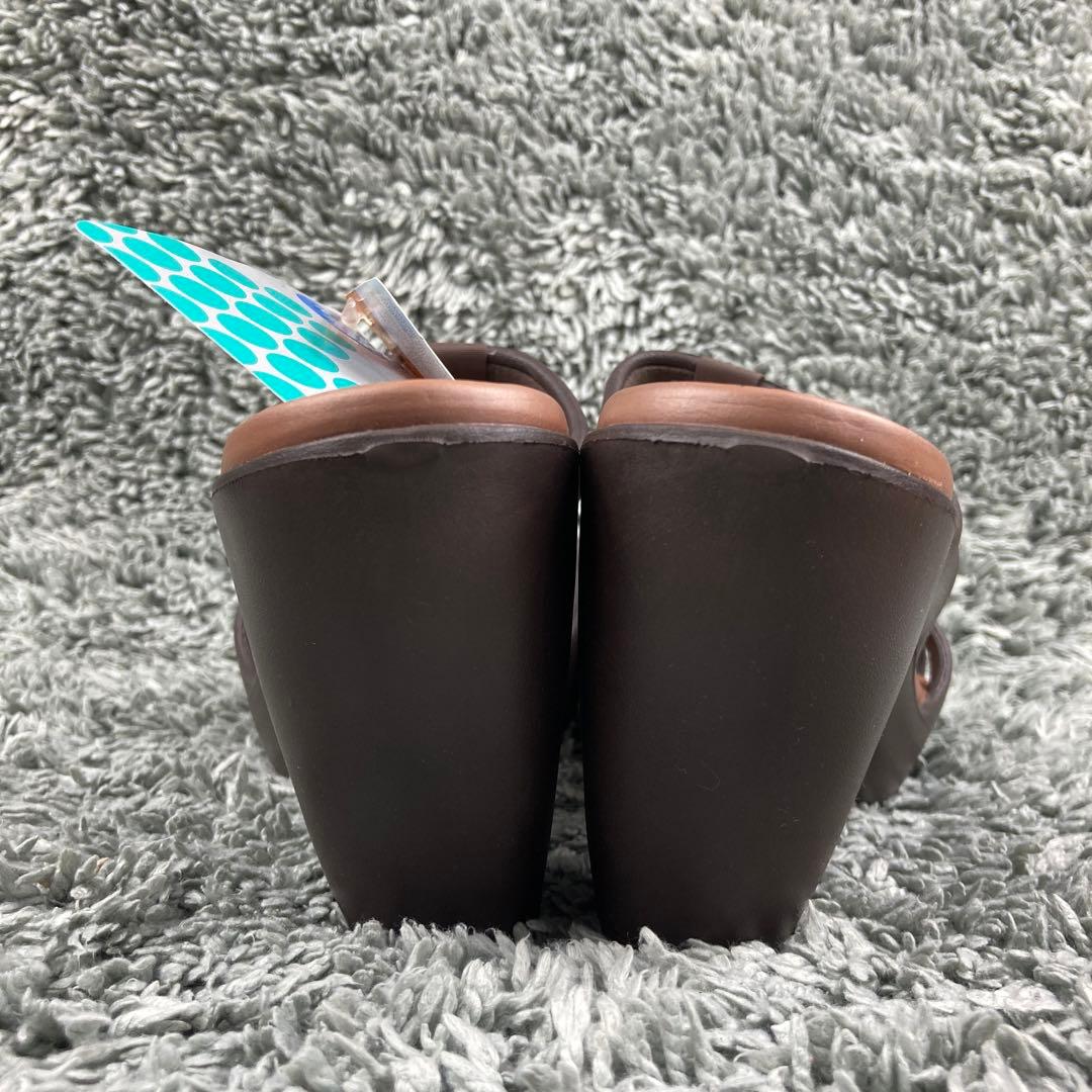 新品 CROCS クロックス　サイプラス W8 24cm ダークブラウン 廃盤