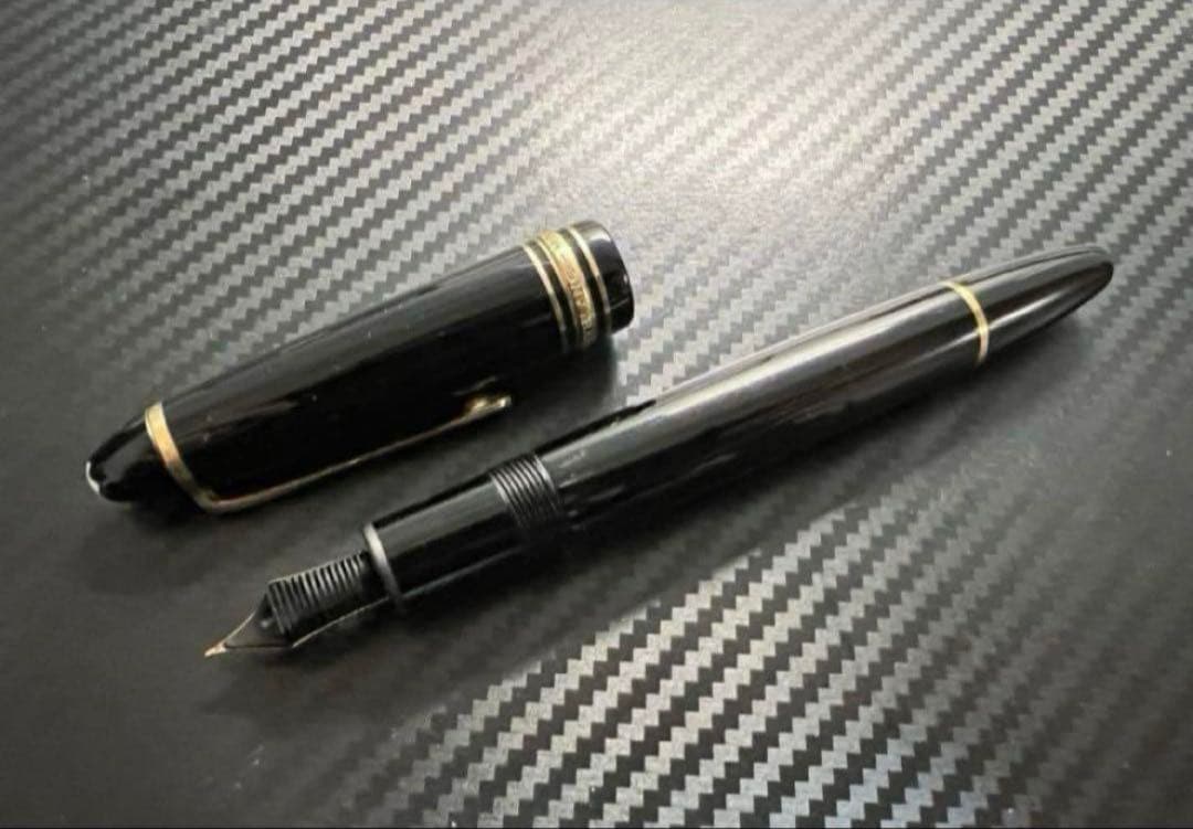 モンブラン マイスターシュテュック 146 万年筆 F 細字 14K 全金