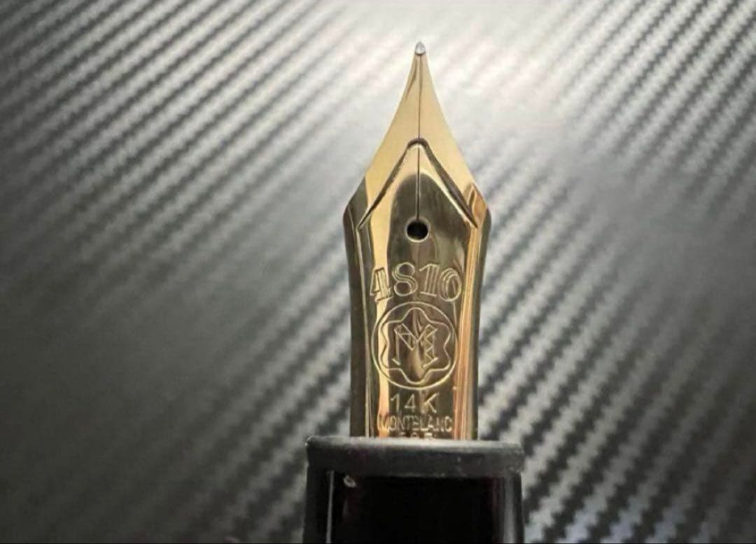 モンブラン マイスターシュテュック 146 万年筆 F 細字 14K 全金