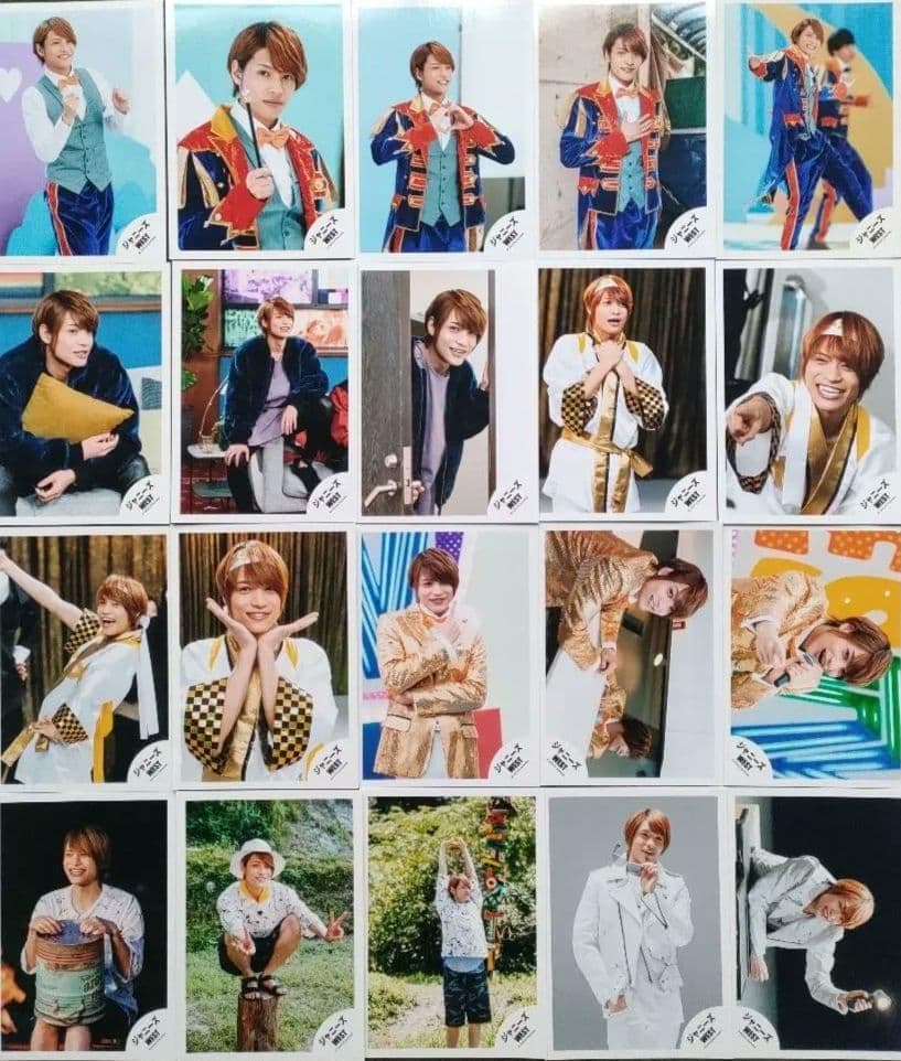 中間淳太 ジャニーズWEST WEST. 公式写真 ① ソロ 個人のみ