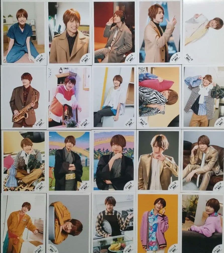 中間淳太 ジャニーズWEST WEST. 公式写真 ① ソロ 個人のみ