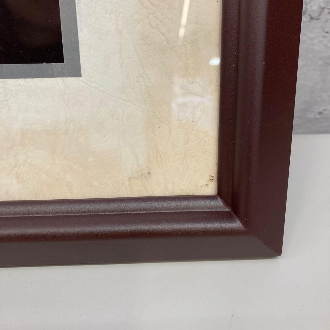 勲五等双光旭日章 受賞記念品 絵画 鶴 螺鈿アート 木製フレーム 額縁