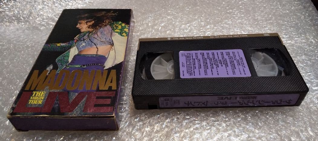 【超激レア】ザ・ヴァージン・ツアー ライヴ マドンナ MADONNA LIVE