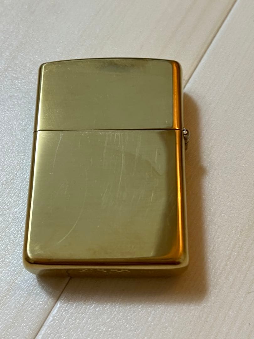 ZIPPO ジッポー オイルライター 香港 SOLID BRASS