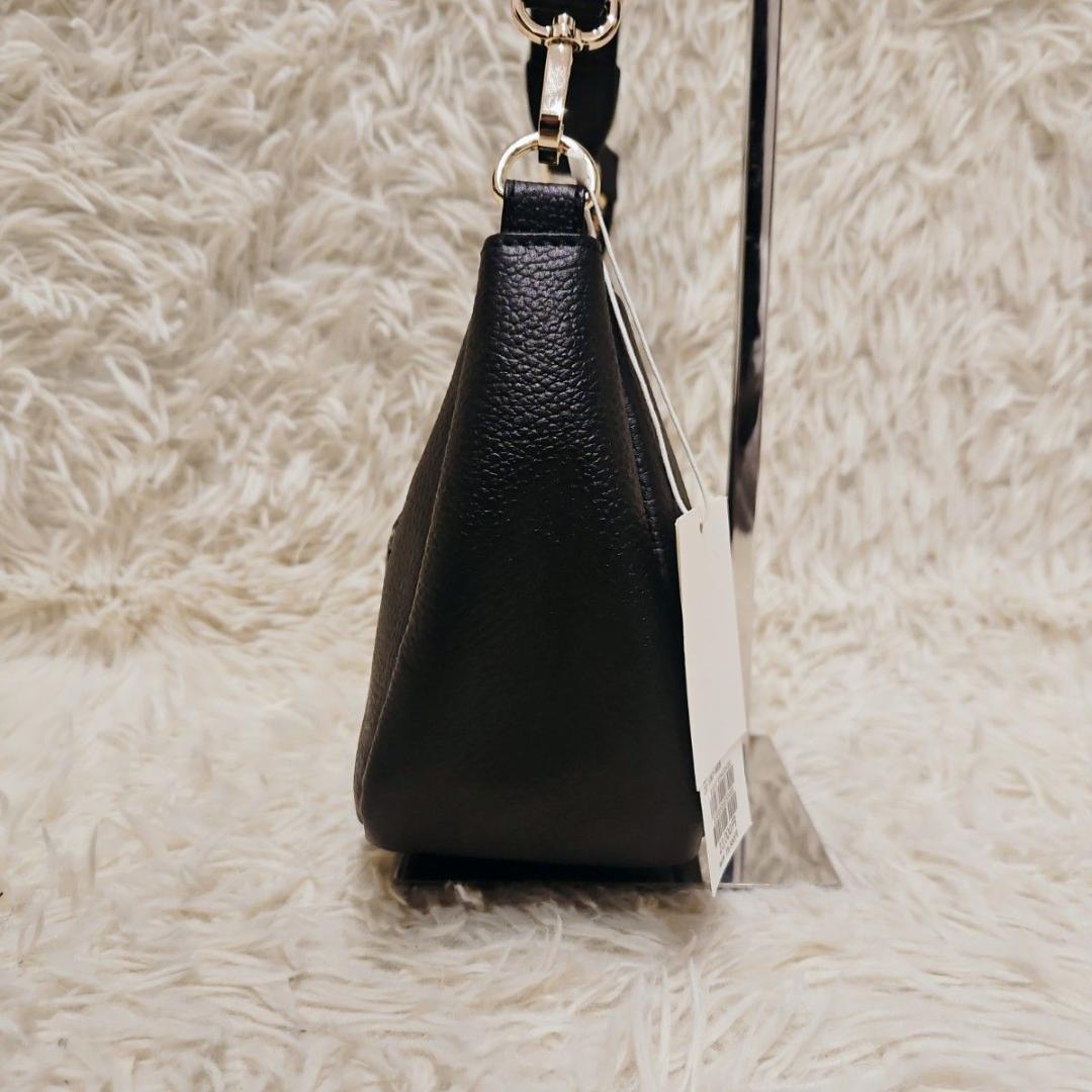 新品タグ russet ラシット ハンドバッグ トートバッグ ハーフムーン　黒