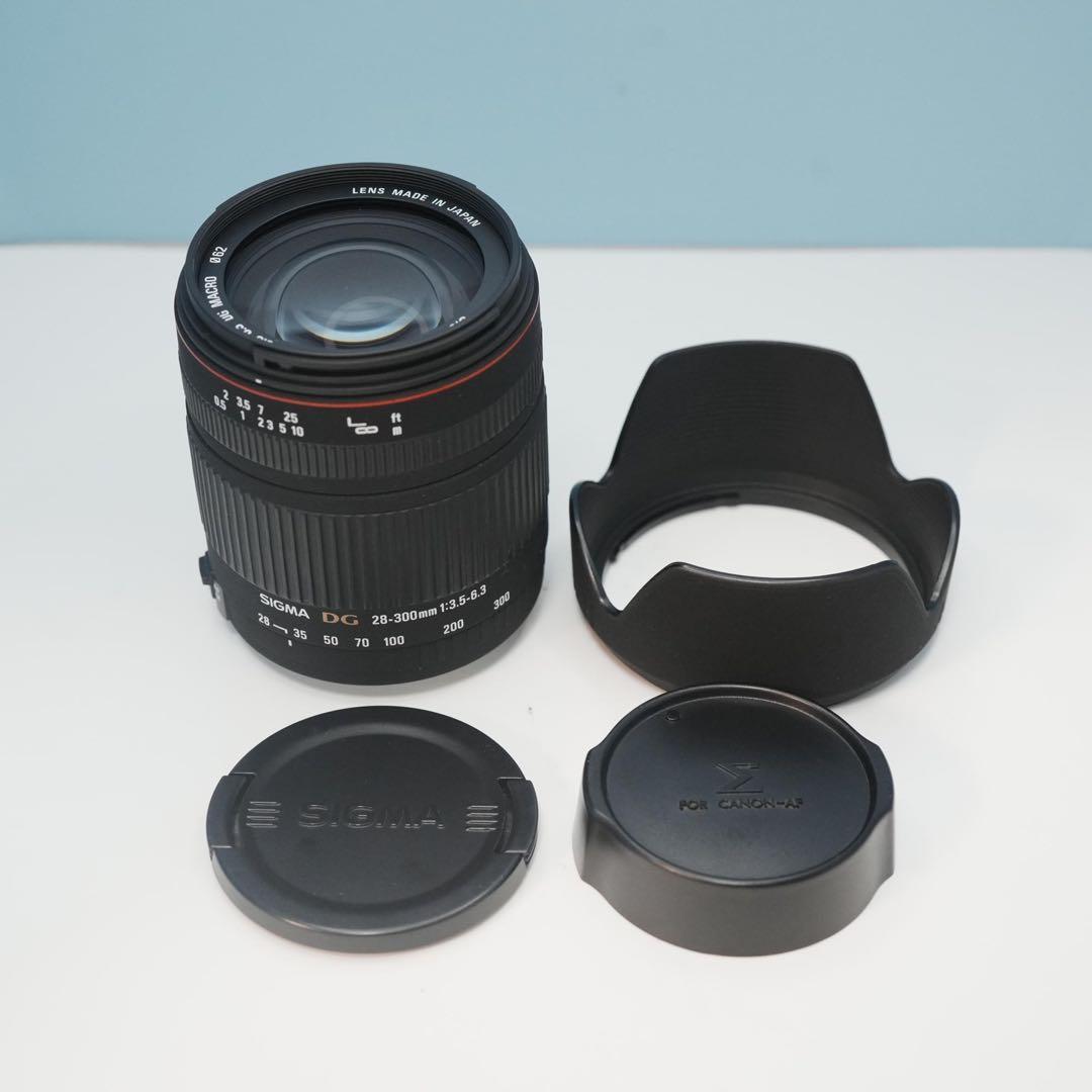 SIGMA 28−300mm Canon EF 標準+望遠レンズ a4977