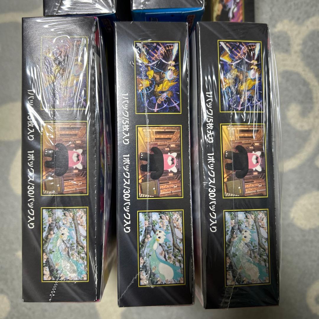 ポケモンカード シュリンク付き6BOX