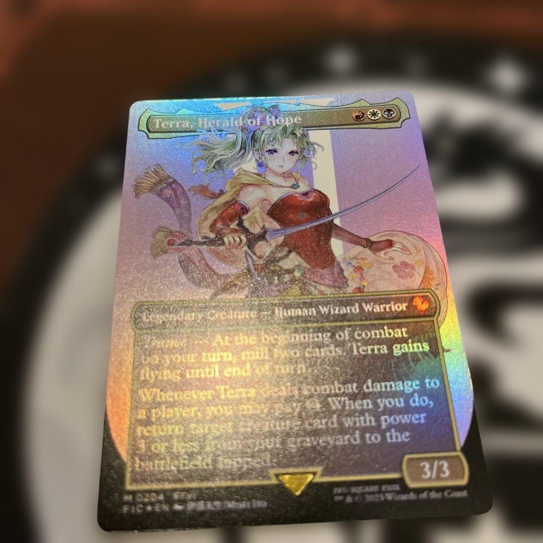 MTG 魔導の力を持つ少女、ティナ FIC英語版ボーダレスfoil