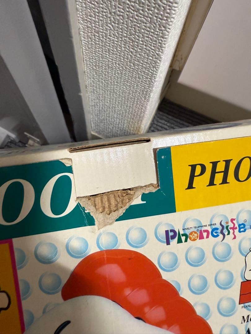 Snoopy Phone スヌーピー 電話 未使用品　デッドストック　ピーナッツ