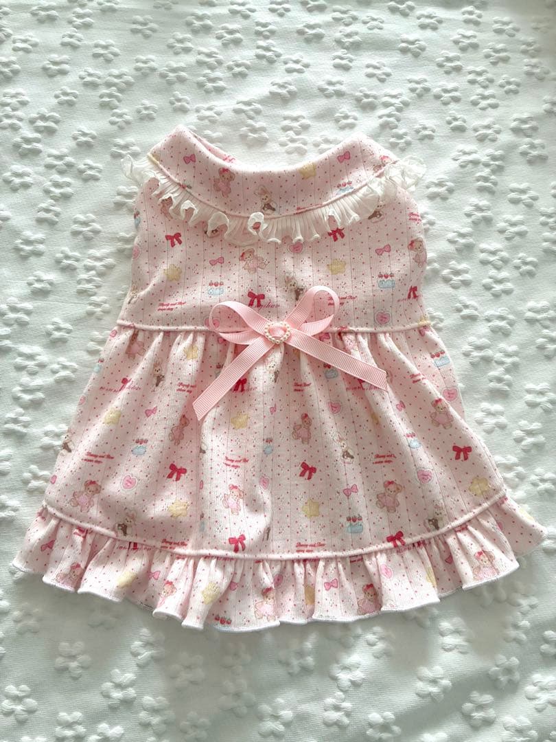 ともママ犬服ハンドメイドワンピース