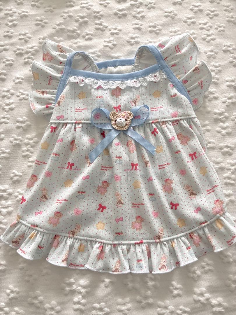 ともママ犬服ハンドメイドワンピース