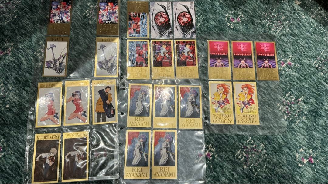 新世紀エヴァンゲリオン　カードダスマスターズワイドSP23枚＋バインダー特典2枚