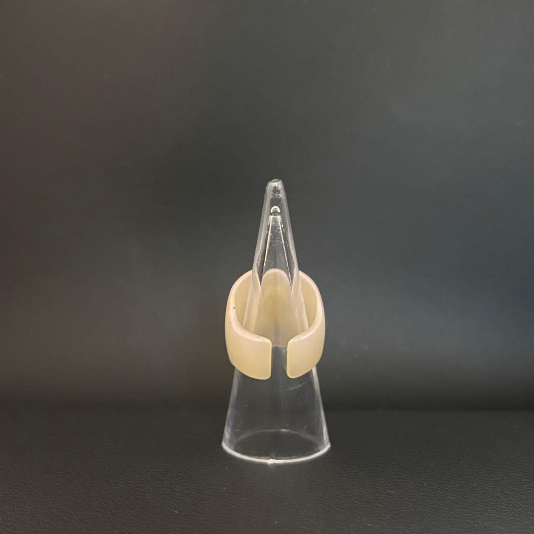 【シャネル】ココマーク リング 指輪 プラスチック オーロラ ヴィンテージ