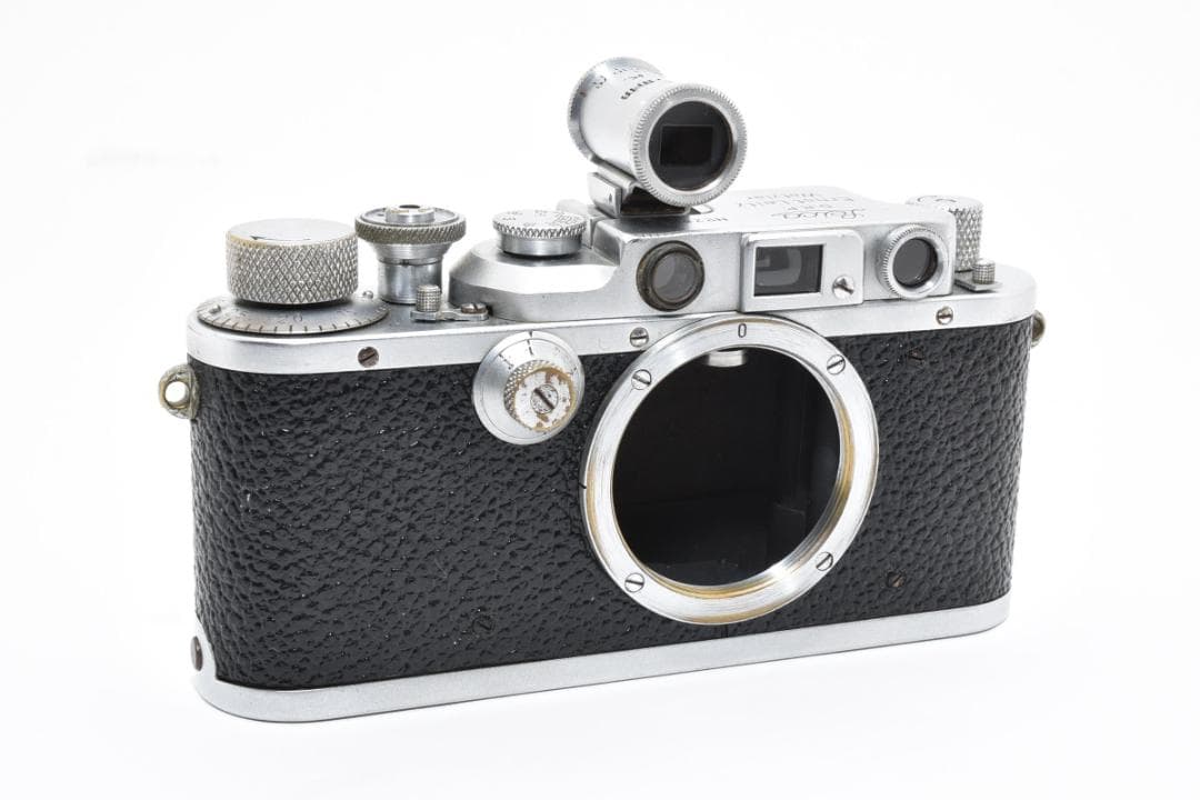 【希少IIIb/幕極上】Leica IIIb 完動 二重像鮮明 105mm付