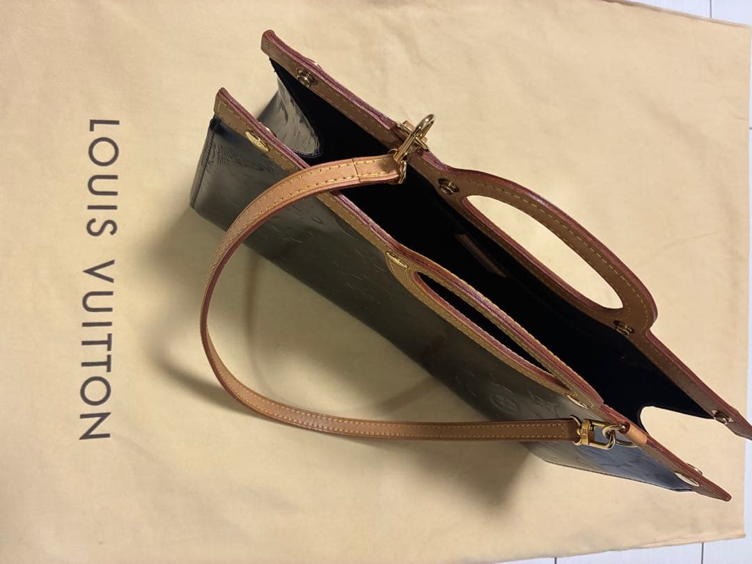 ★美品★ルイ・ヴィトン モノグラム・ヴェルニ ロクスバリー・ドライブ