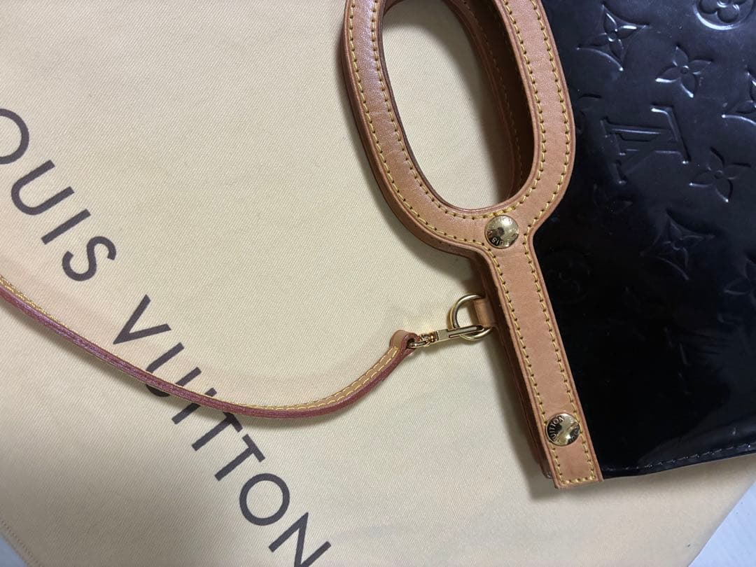 ★美品★ルイ・ヴィトン モノグラム・ヴェルニ ロクスバリー・ドライブ