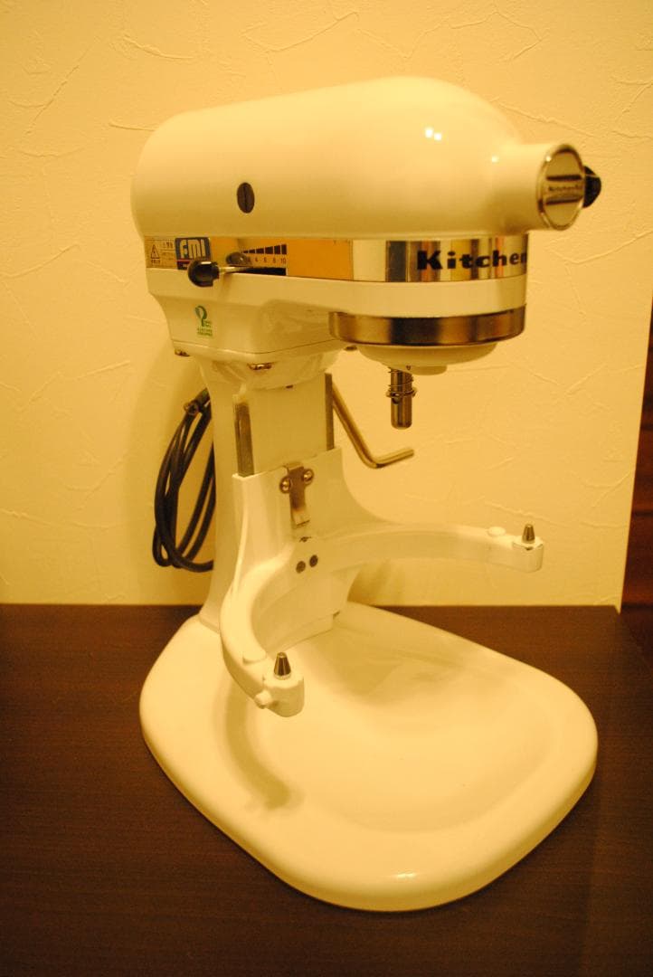 キッチンエイドスタンドミキサ Kitchenaid　KSM5 白