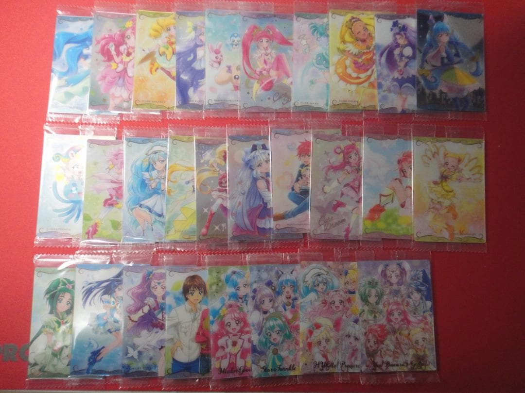 プリキュア　カード　ウエハース1　全28種　フルコンプ