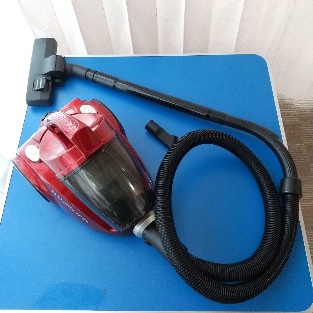 cyclonic max サイクロン掃除機 レッド
