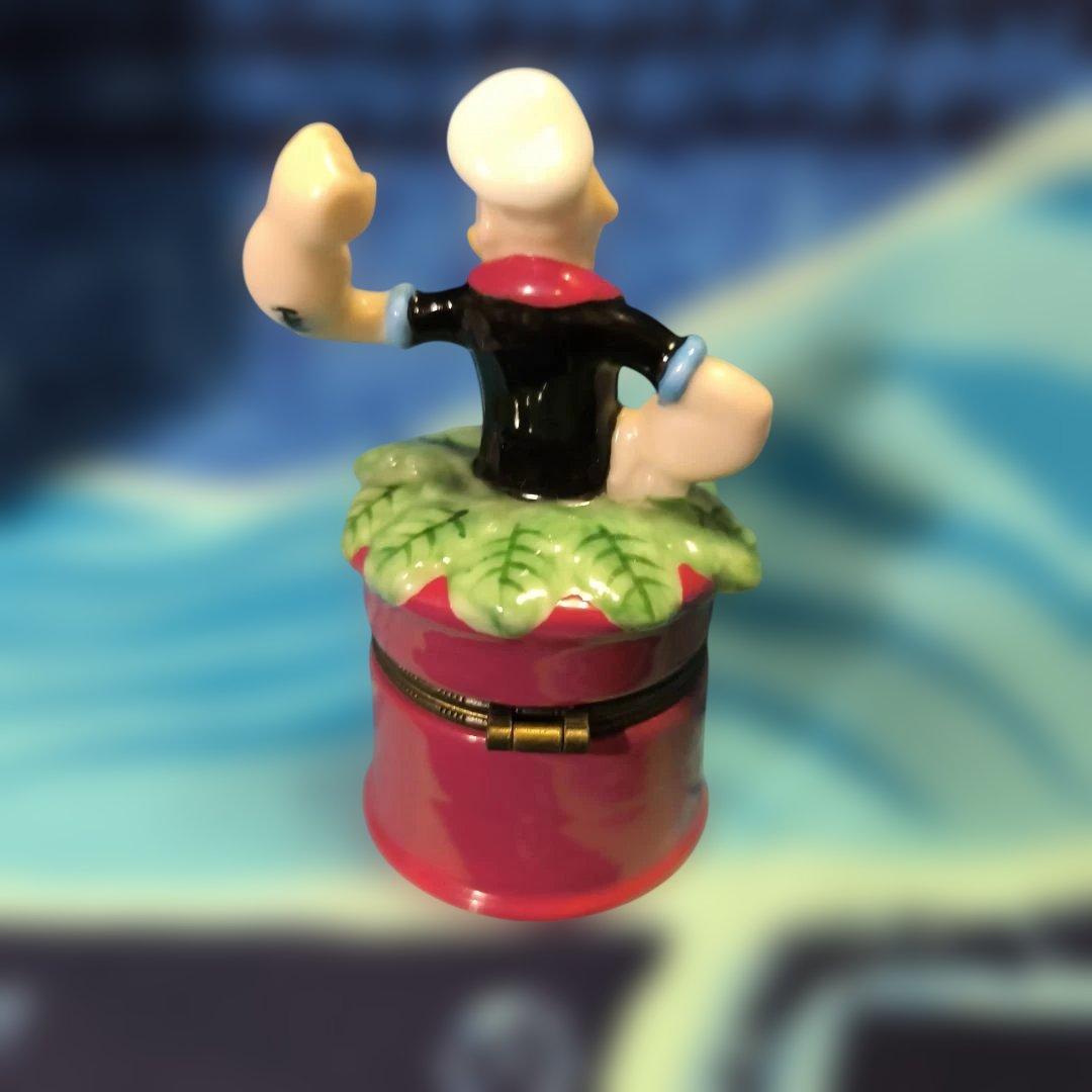 ポパイ スピナッチ缶 ヒンジボックス　レア