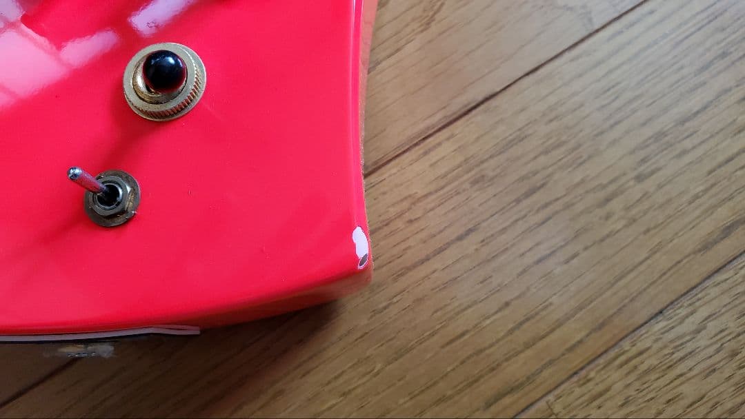 Burny MG-Jr SP-Jr 蛍光ピンク 専用ケース付　数量限定品