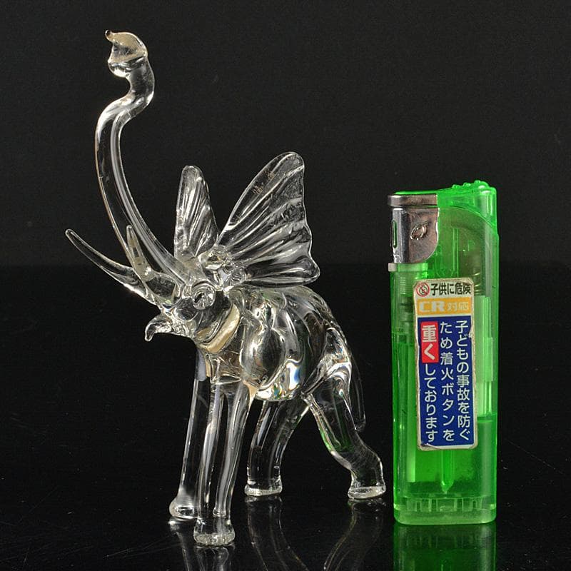 Baccarat　バカラ　クリスタルガラス　象　エレファント　V　R7036