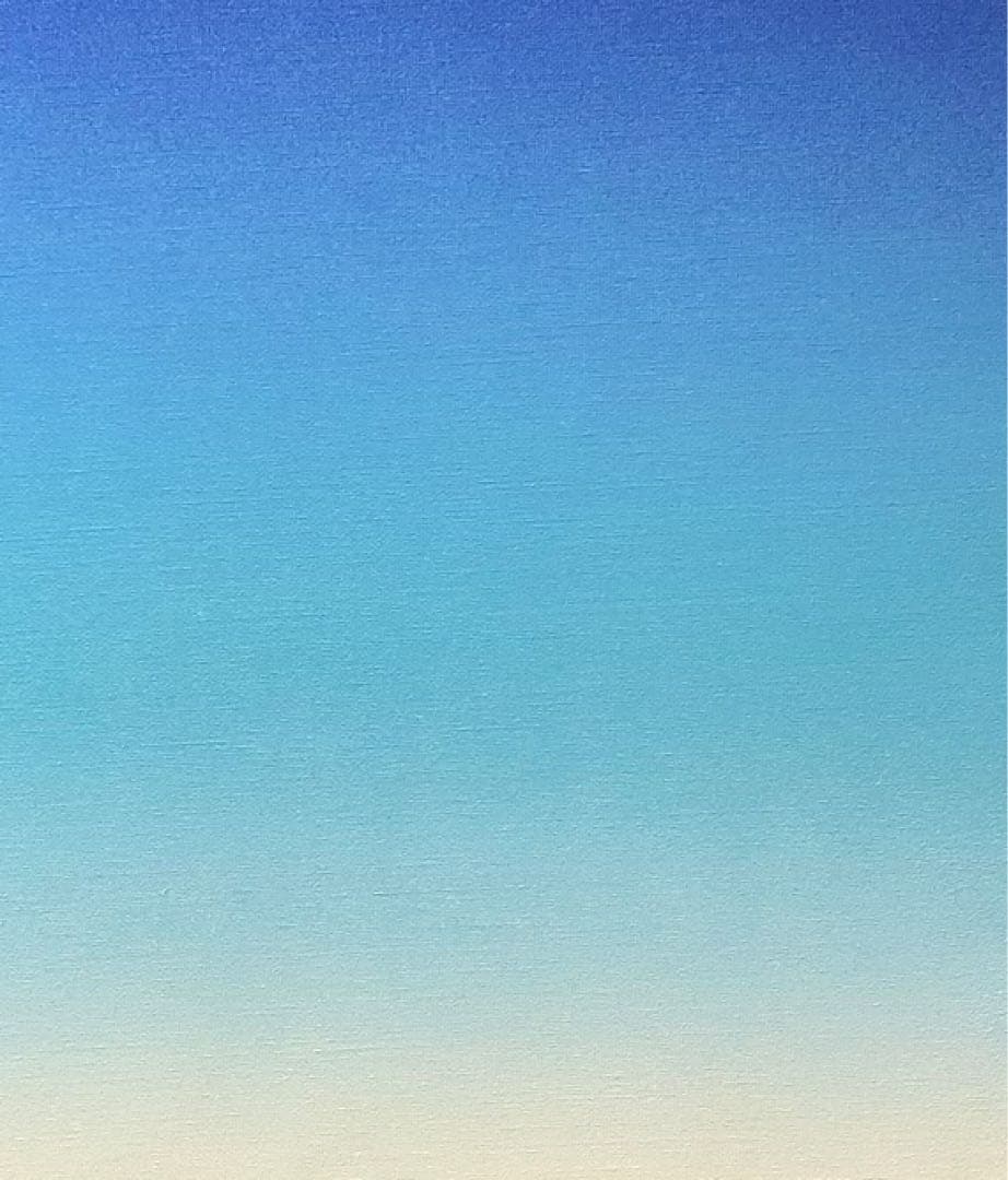 【Kentaku】油絵　原画　抽象画　青　空　夏　現代アート　F8