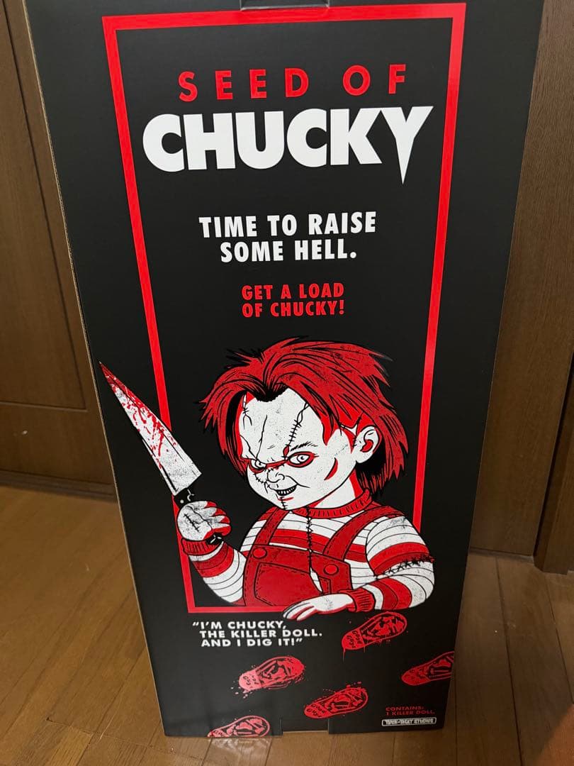 【送料無料】トリックオアトリート製　チャッキー 1/1レプリカ　チャッキーの種