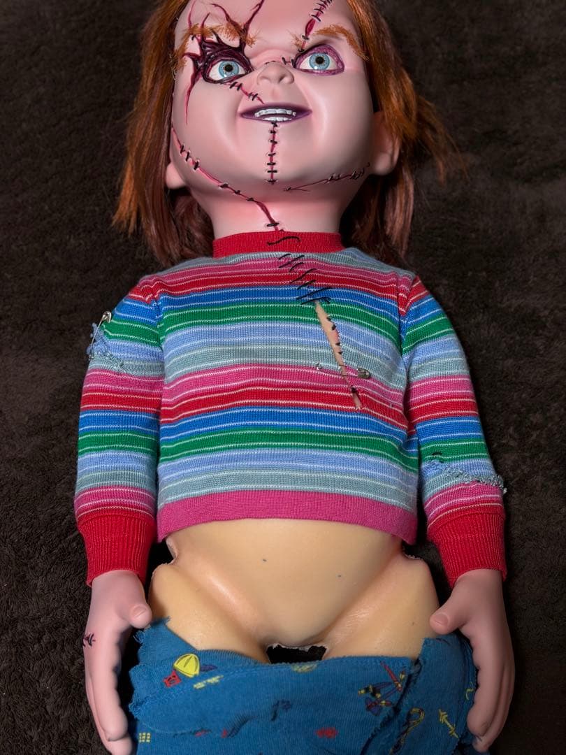 【送料無料】トリックオアトリート製　チャッキー 1/1レプリカ　チャッキーの種