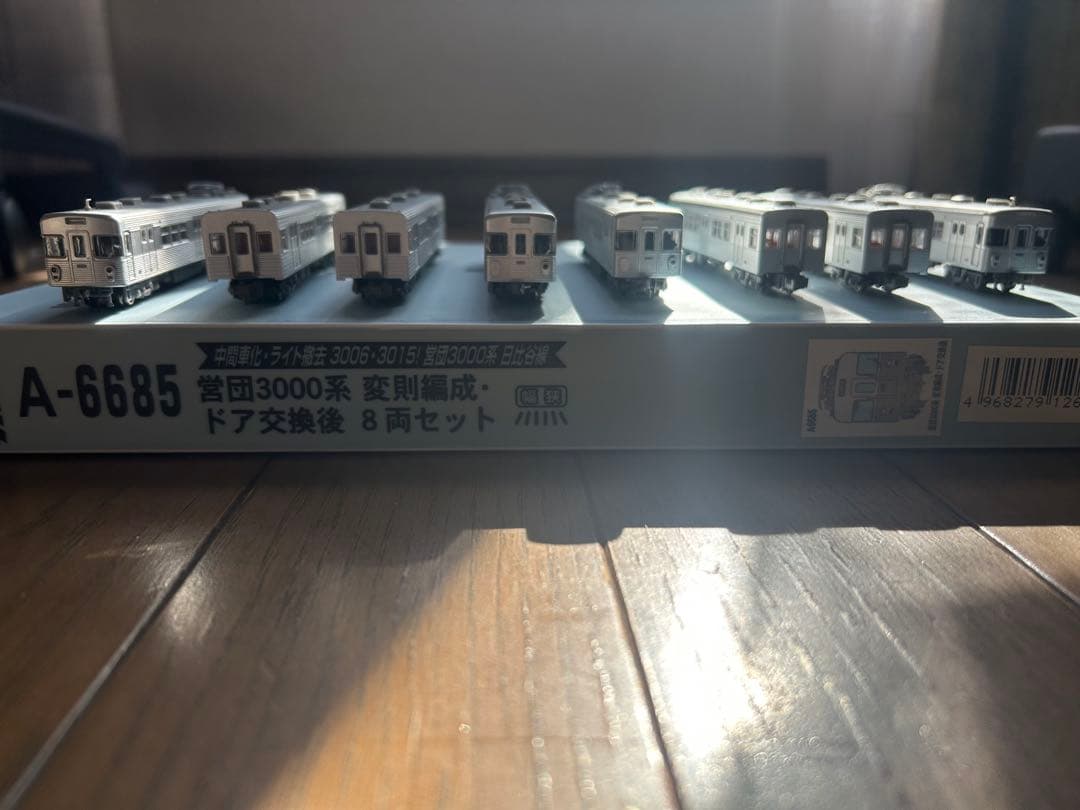 マイクロエース営団3000系　変則編成、ドア交換後８両編成
