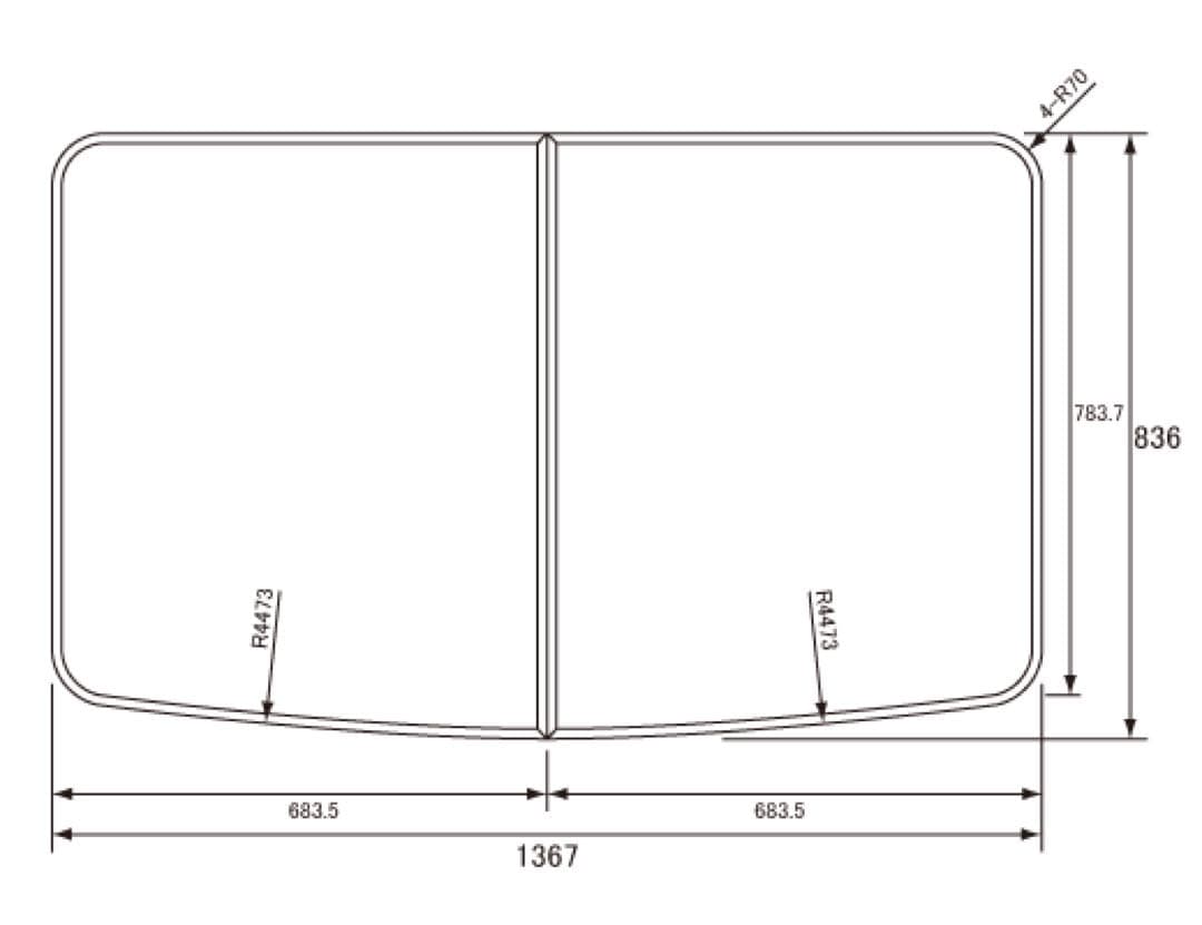 『新品未使用未開封』パナソニック 風呂フタ GVR1174UDN
