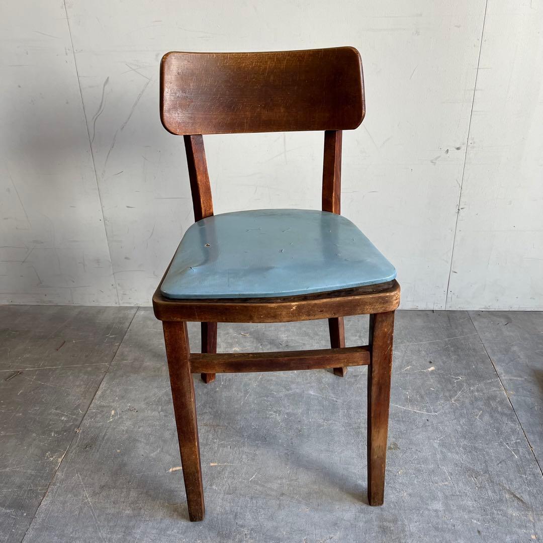 アンティーク 椅子 チェア スツール 置き台 飾り台 レトロ シャビー ①