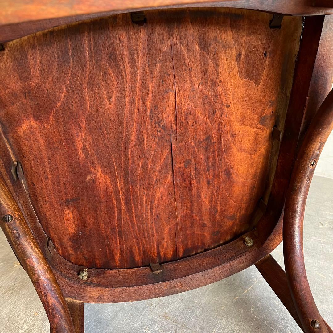 アンティーク 椅子 チェア スツール 置き台 飾り台 レトロ シャビー ①