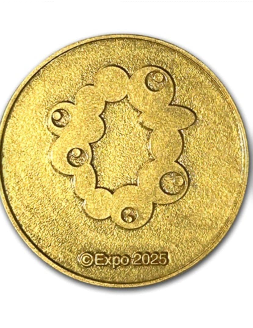 ミャクミャク金箔メダル【完売レア商品】