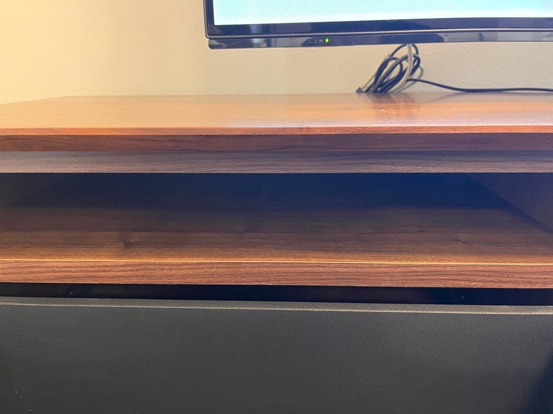 レンジⅡ　テレビボード ウォールナット　200cm 送料込み