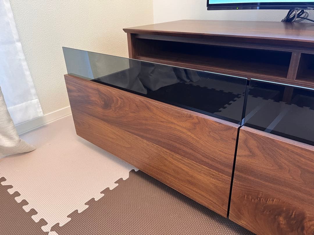 レンジⅡ　テレビボード ウォールナット　200cm 送料込み