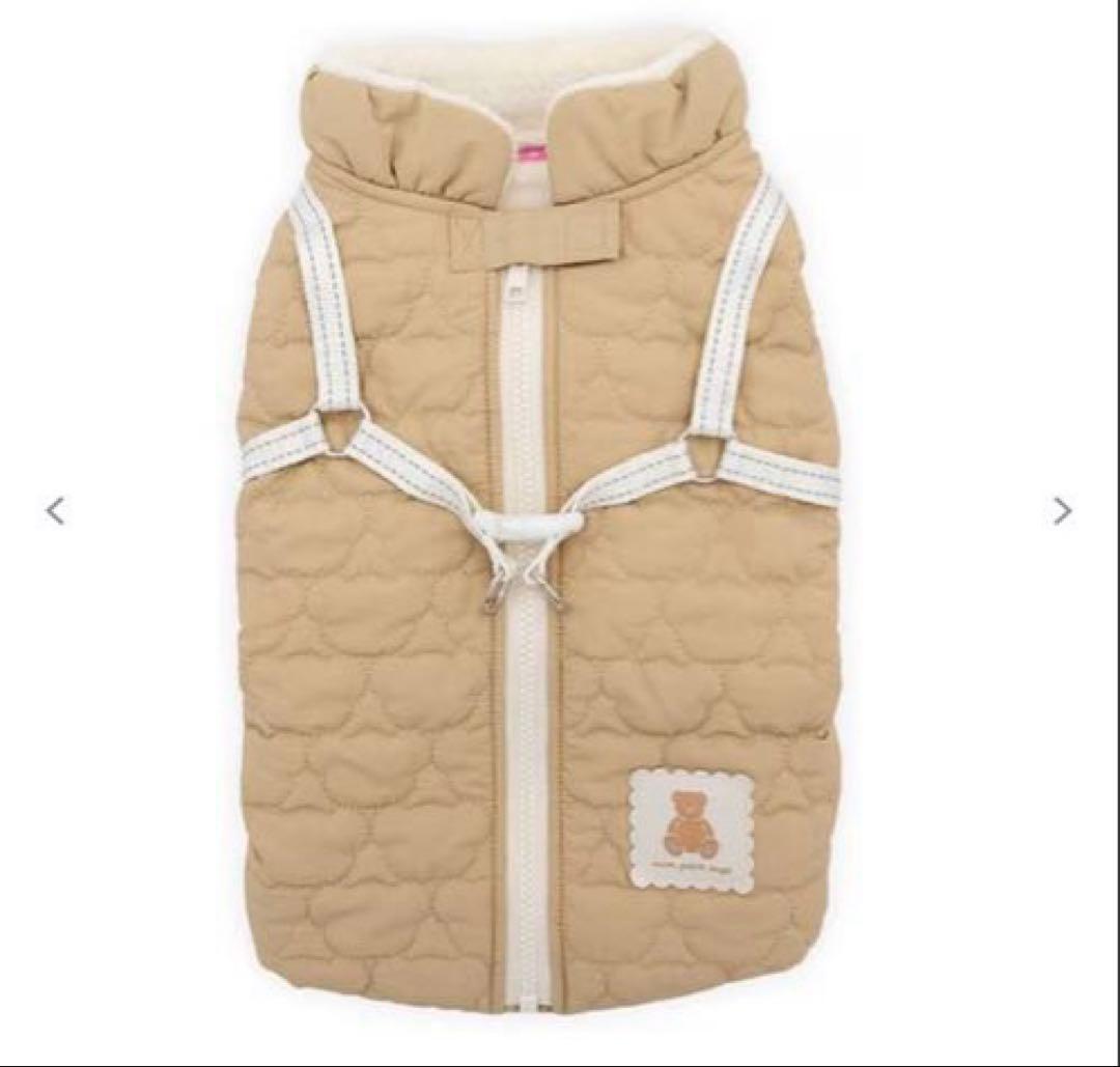 PET PARADISE くまちゃん アウターハーネス キルト 小型犬【新品】