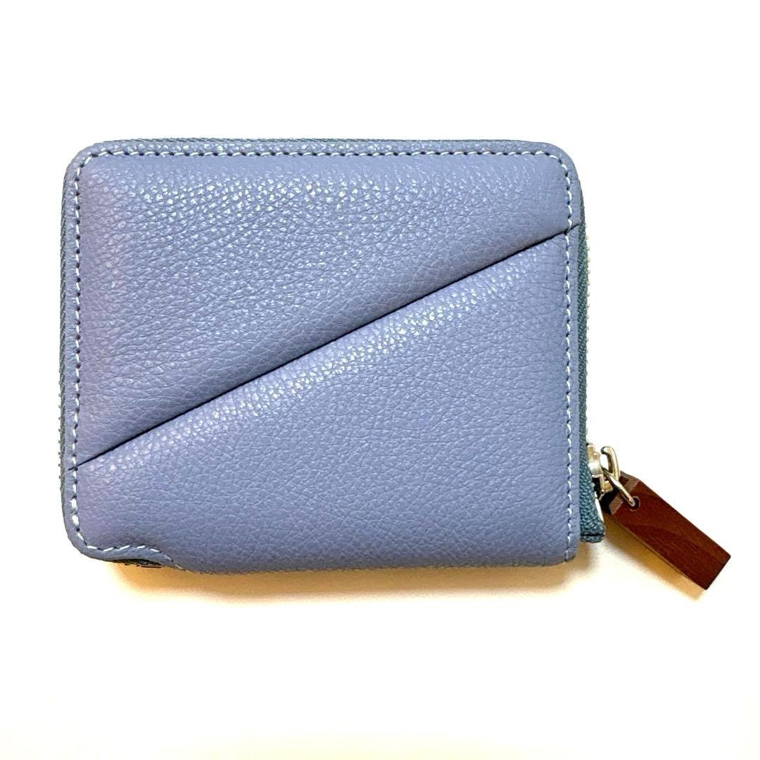 Ense（アンサ）　レディース　コンパクト財布　ブルー