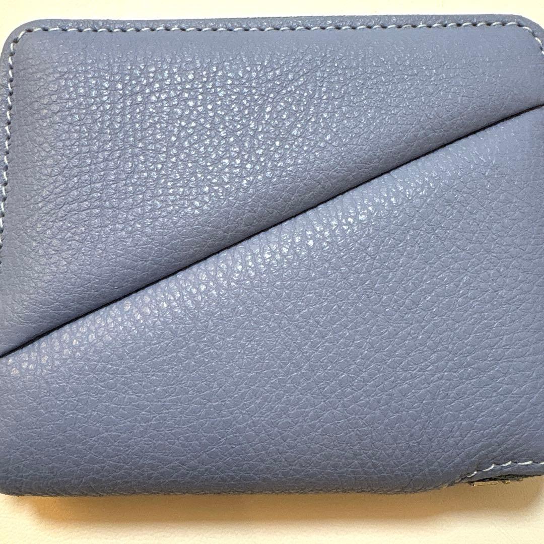 Ense（アンサ）　レディース　コンパクト財布　ブルー