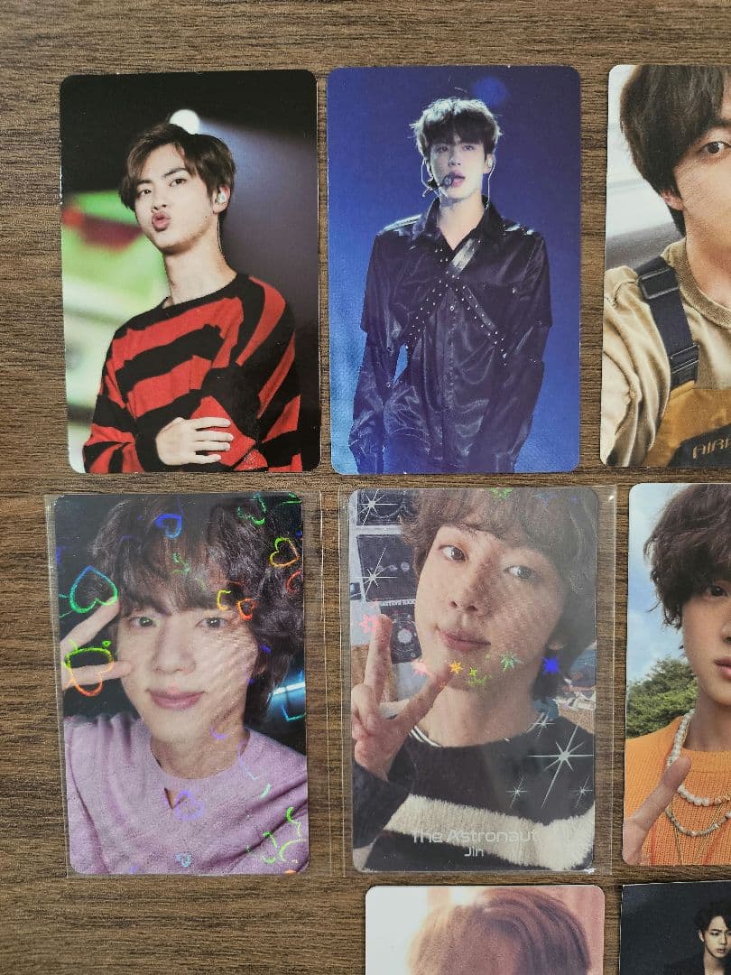 BTS ジン JIN  ヨーロッパ トレカ フォトカード ホログラム 特典
