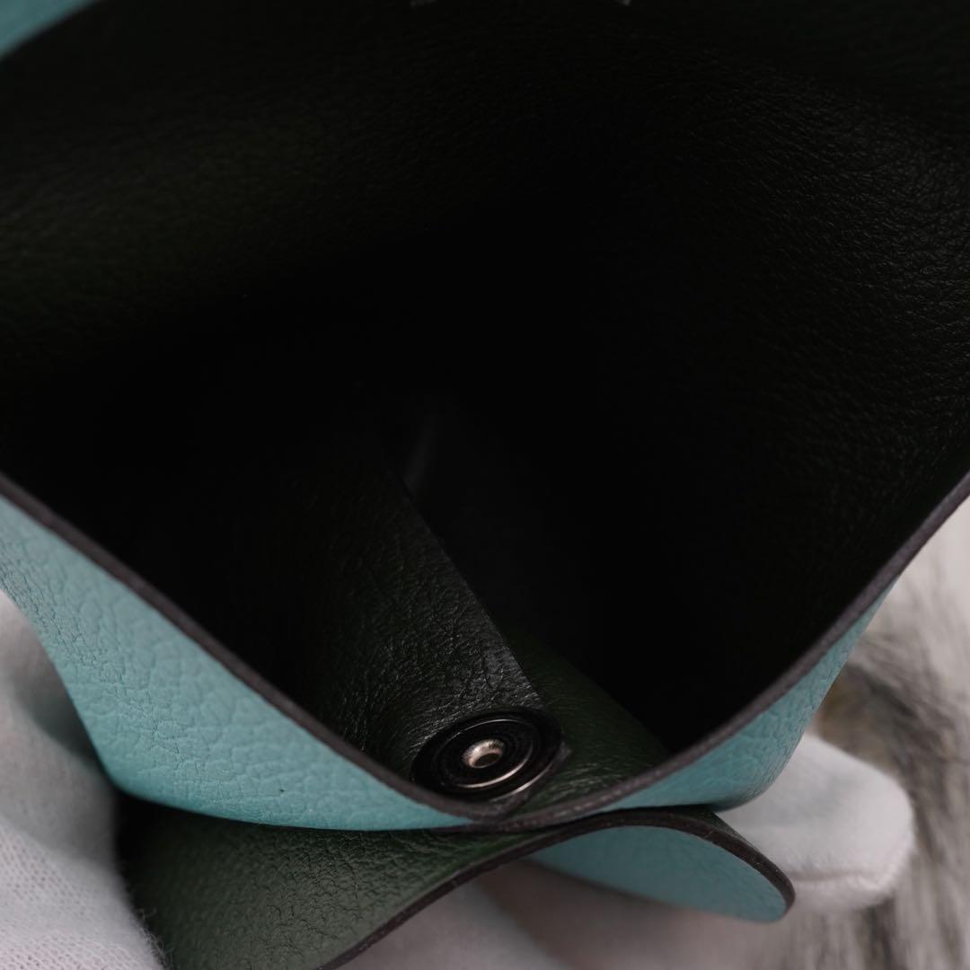 未使用品　箱付き　HERMES エルメス　小銭入れ　ケース　バスティア
