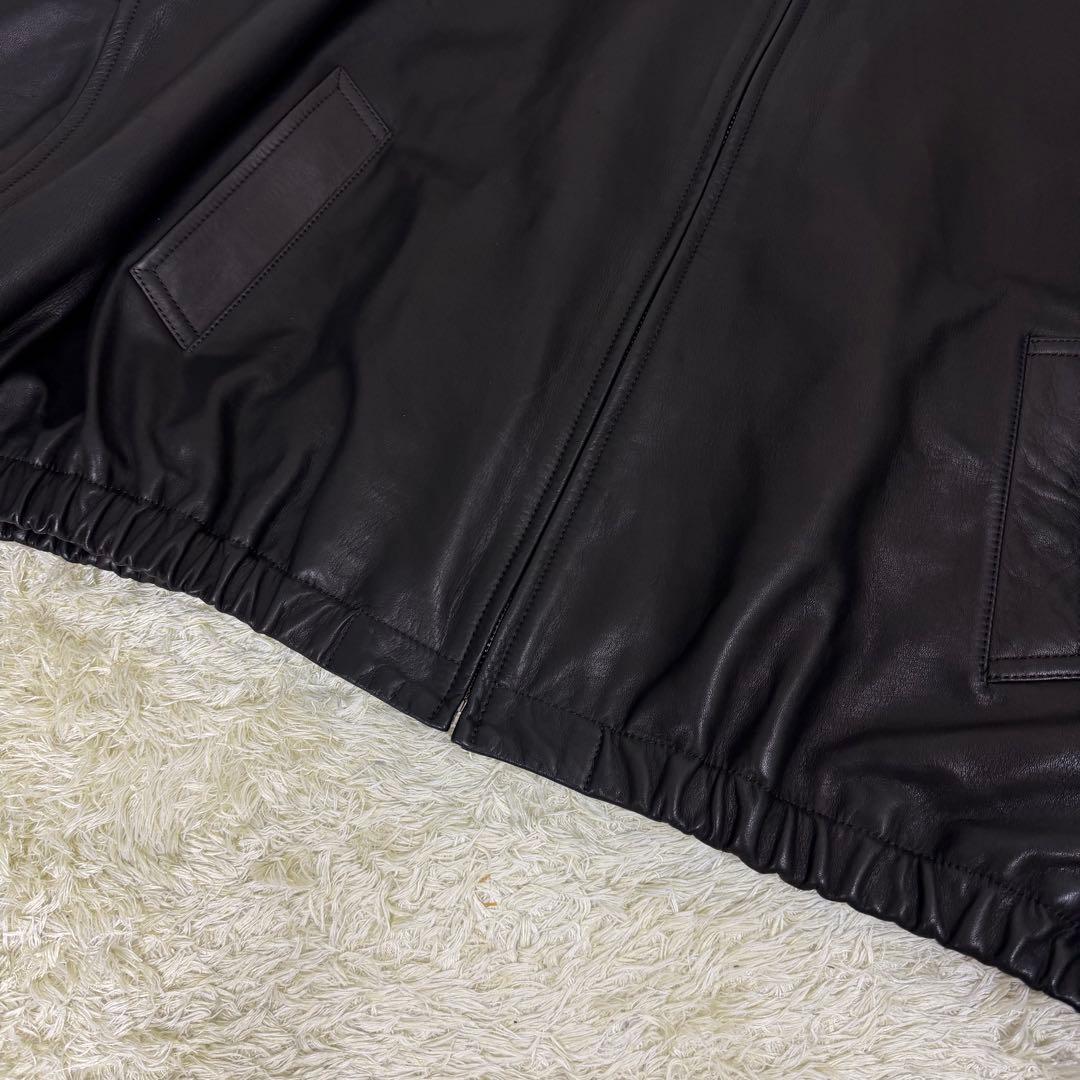 S.F.C LEATHER BIG JACKETブラックLサイズ