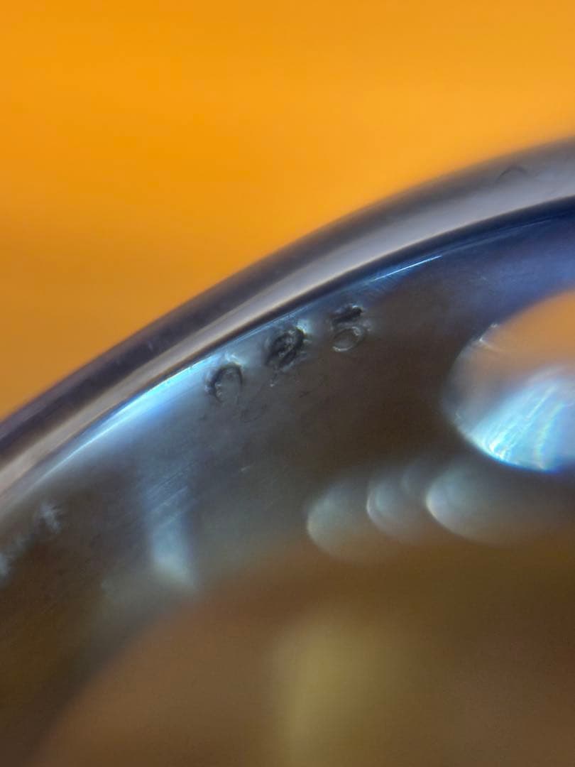 トトロ　K18WG サファイア 2.14ct ダイヤモンド 0.25ct