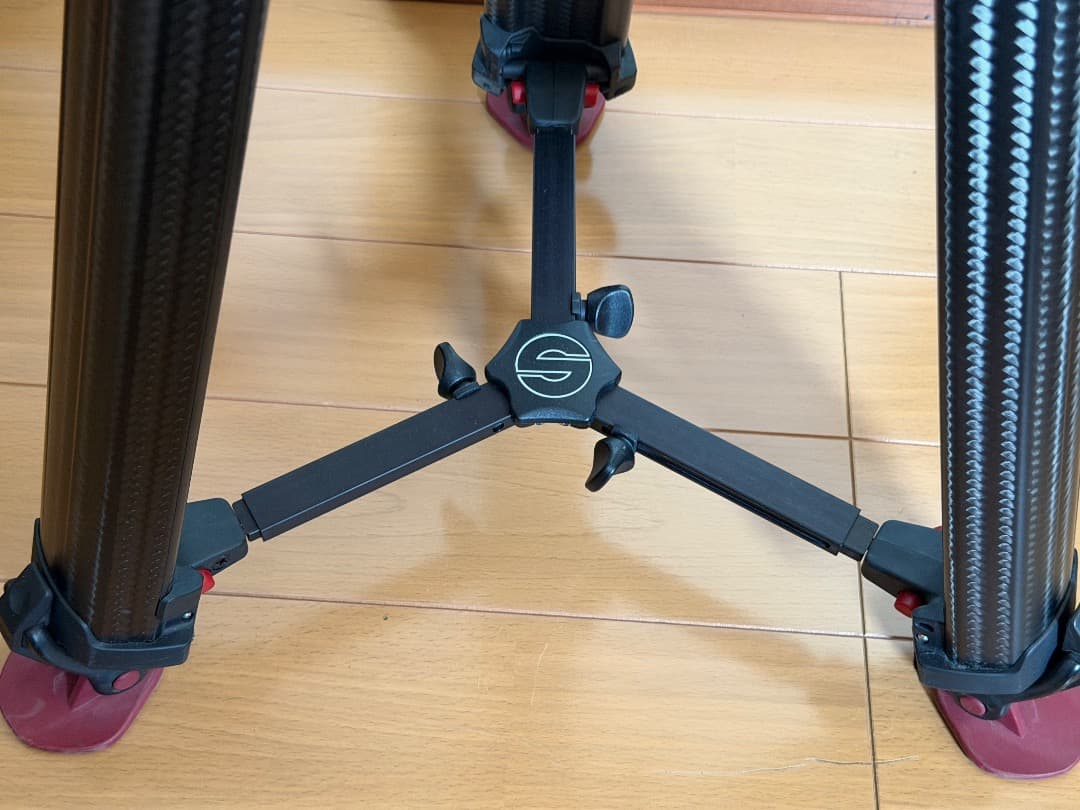 Sachtler Flowtech 75 カーボン三脚 ミッドスプレッダー
