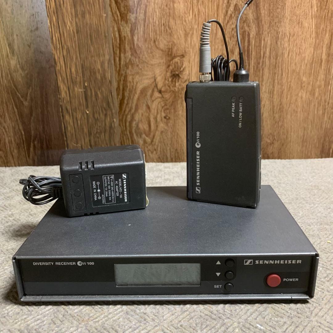 K764 SENNHEISER ワイヤレスマイク&レシーバー EM100